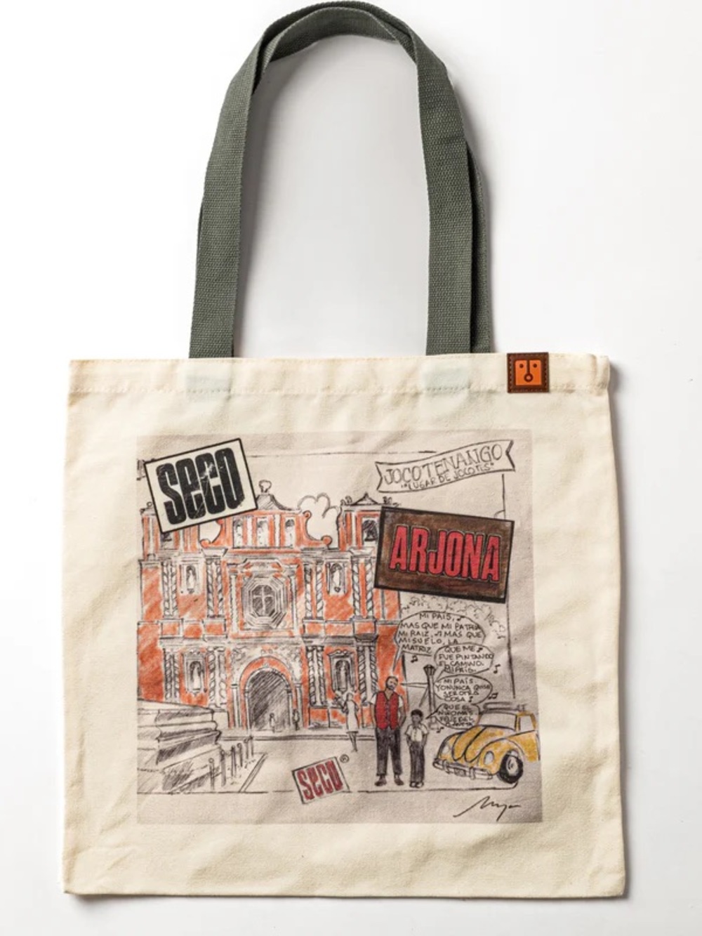 RICARDO ARJONA SECO Historieta Canvas Tote Bag